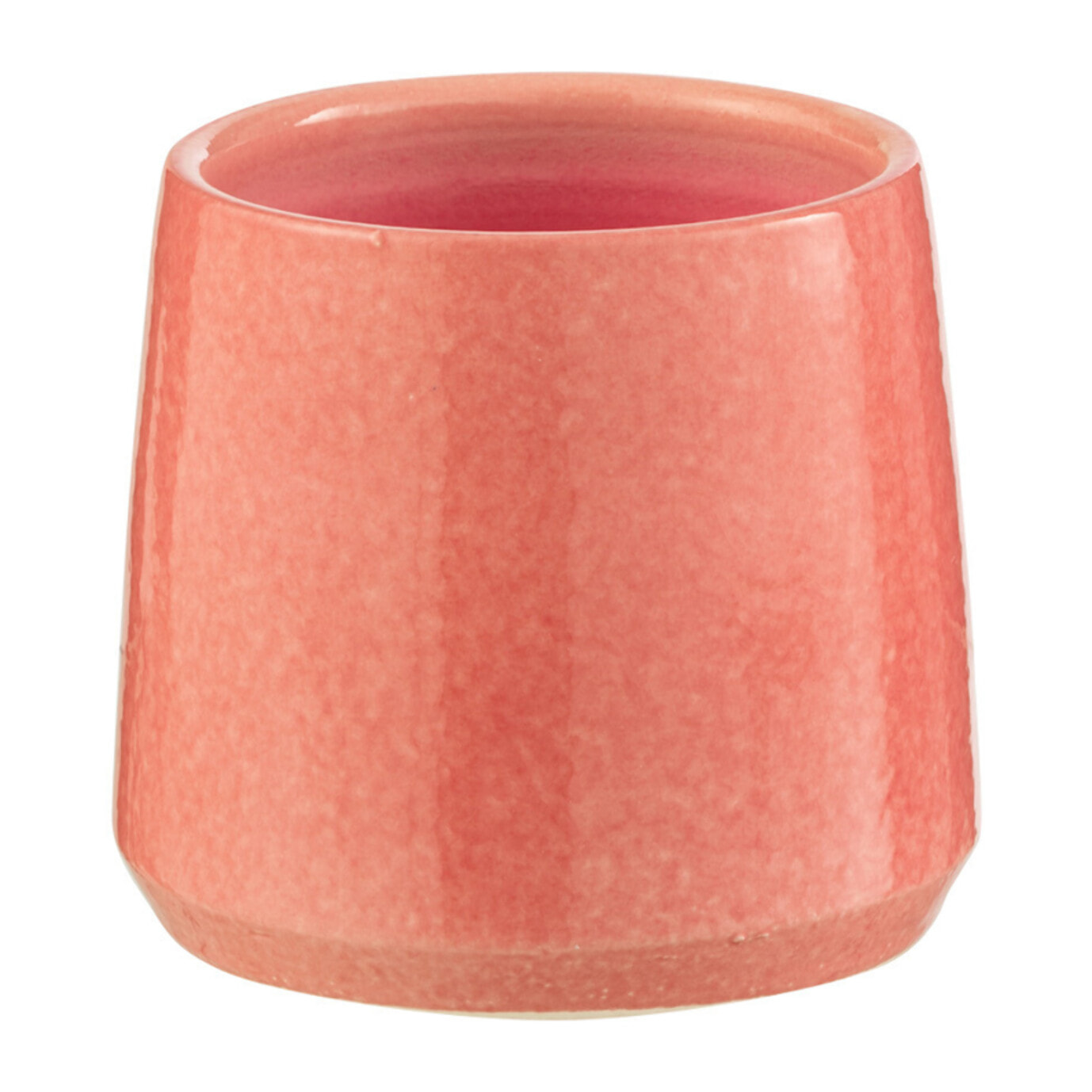 J-Line Cachepot Rond Ceramique Rose Extra Small