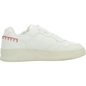 Zapatillas Niño de la marca GEOX  modelo J56NLC 000BC BLANCO