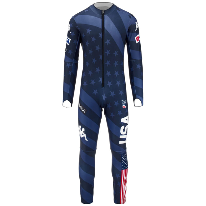 Kappa - Tuta sportiva Uomo Blu - 4CENTO 400 KOMBAT SL 2022 US