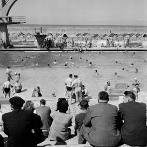 Photo ancienne Le Touquet Paris Plage Toile imprimée
