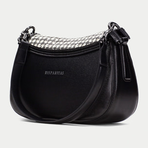 Bolso de Hombro  Negro 30cm x 18cm x 9cm
