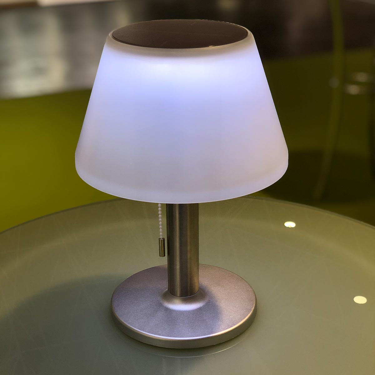 Lampe de table solaire LENNY H28cm