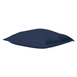 Cojín pouf 70x70 - azul oscuro