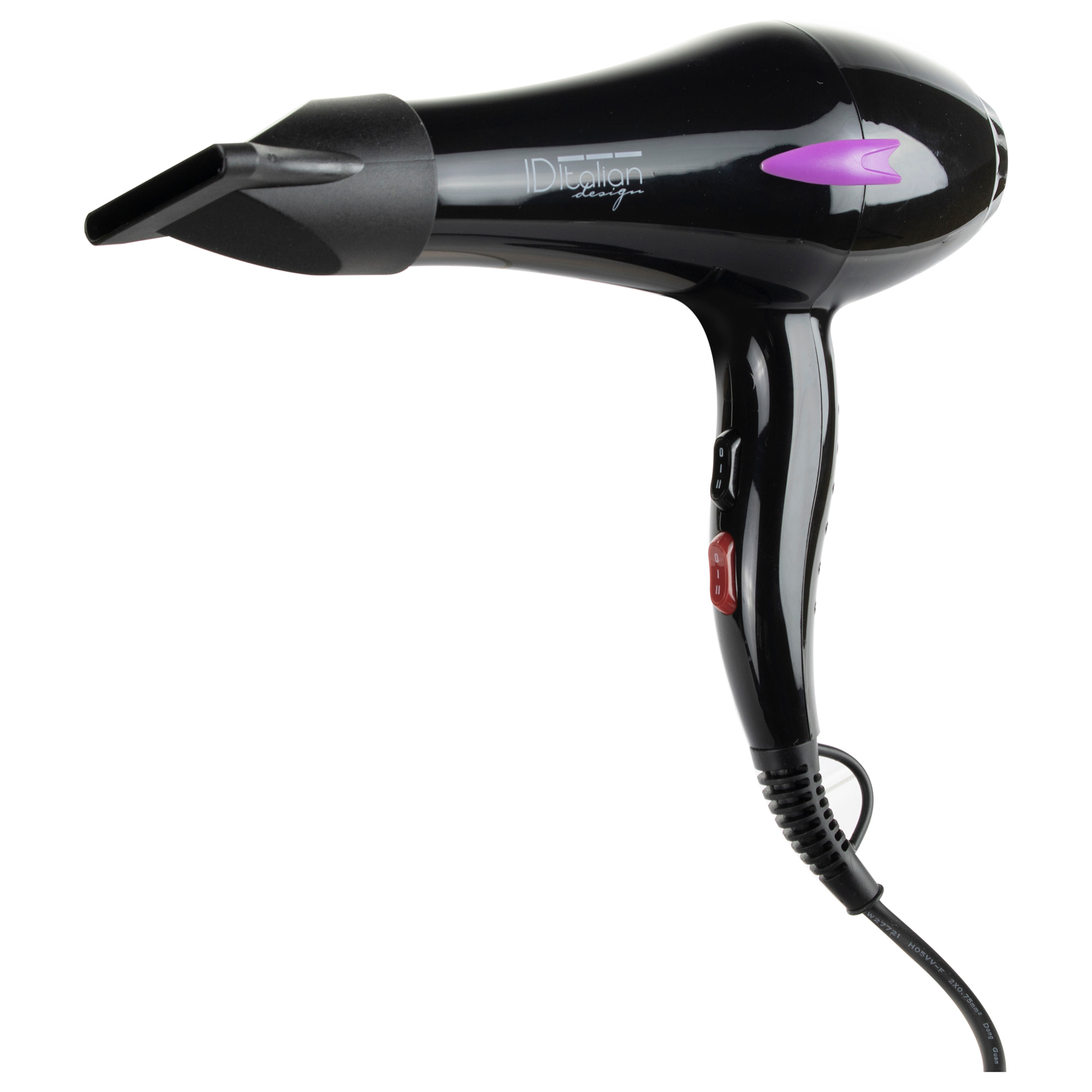 Sèche-cheveux Elite Ionic - Noir et Violet - 2200 W