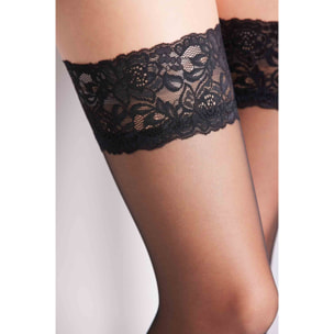 calze autoreggenti nere 10 denari