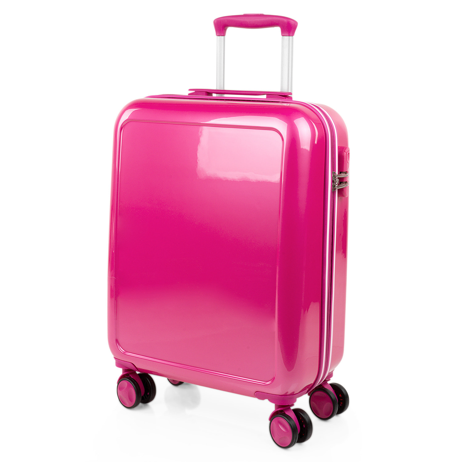 Maleta Pc Pequeña Itaca Stickers Fucsia