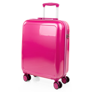 Maleta Pc Pequeña Itaca Stickers Fucsia