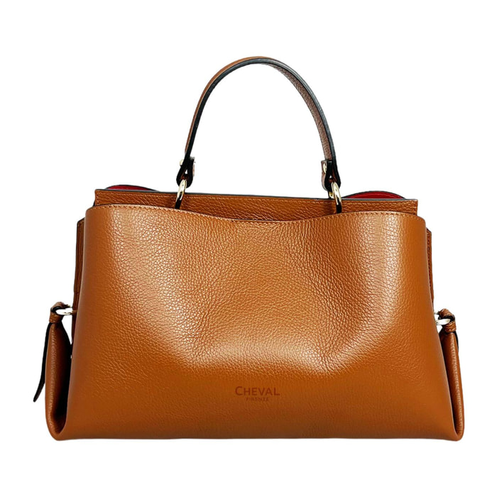 Bolso de Mano Cheval Firenze Bianca Cuero