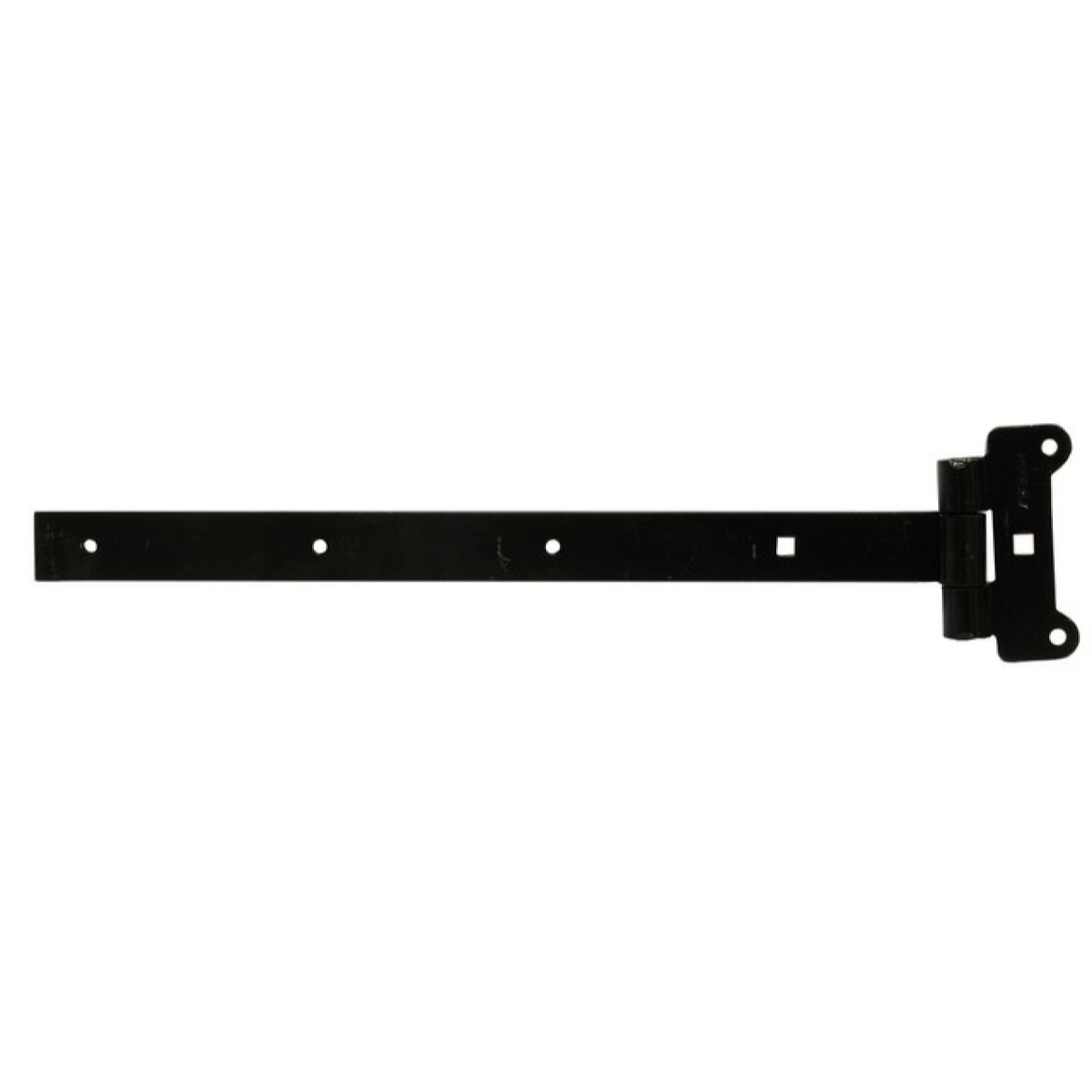 Penture festonnée bout carré fer de 30x3,5 mm époxy noir lg 500 mm - TIRARD BURGAUD - 951130