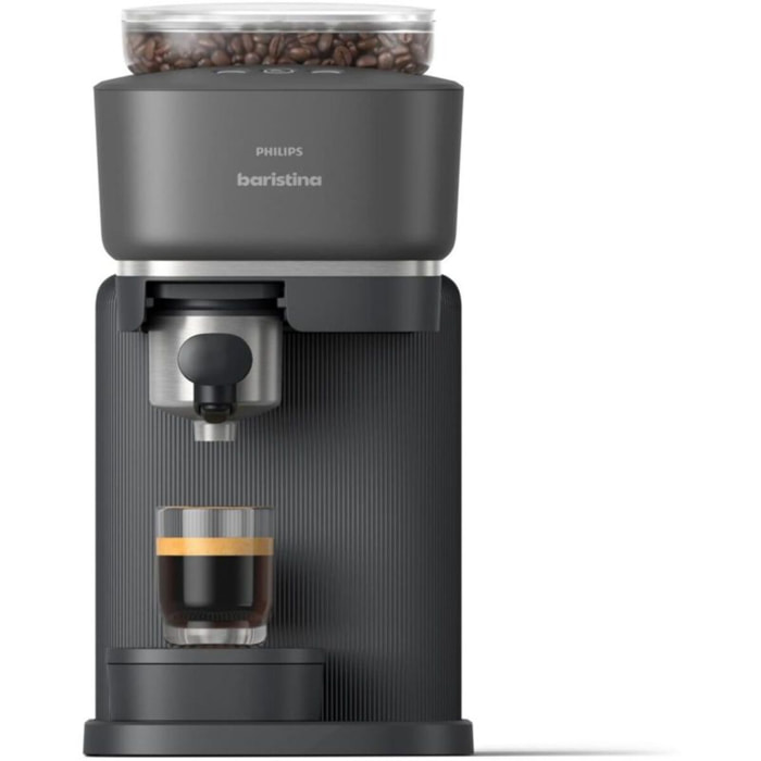 Machine à expresso PHILIPS Baristina BAR300/60 cafetière à grain Noire