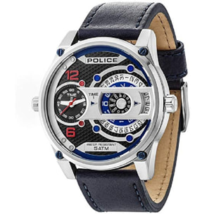Reloj Police R1451279001 Hombre Analogico Cuarzo con Correa de Cuero