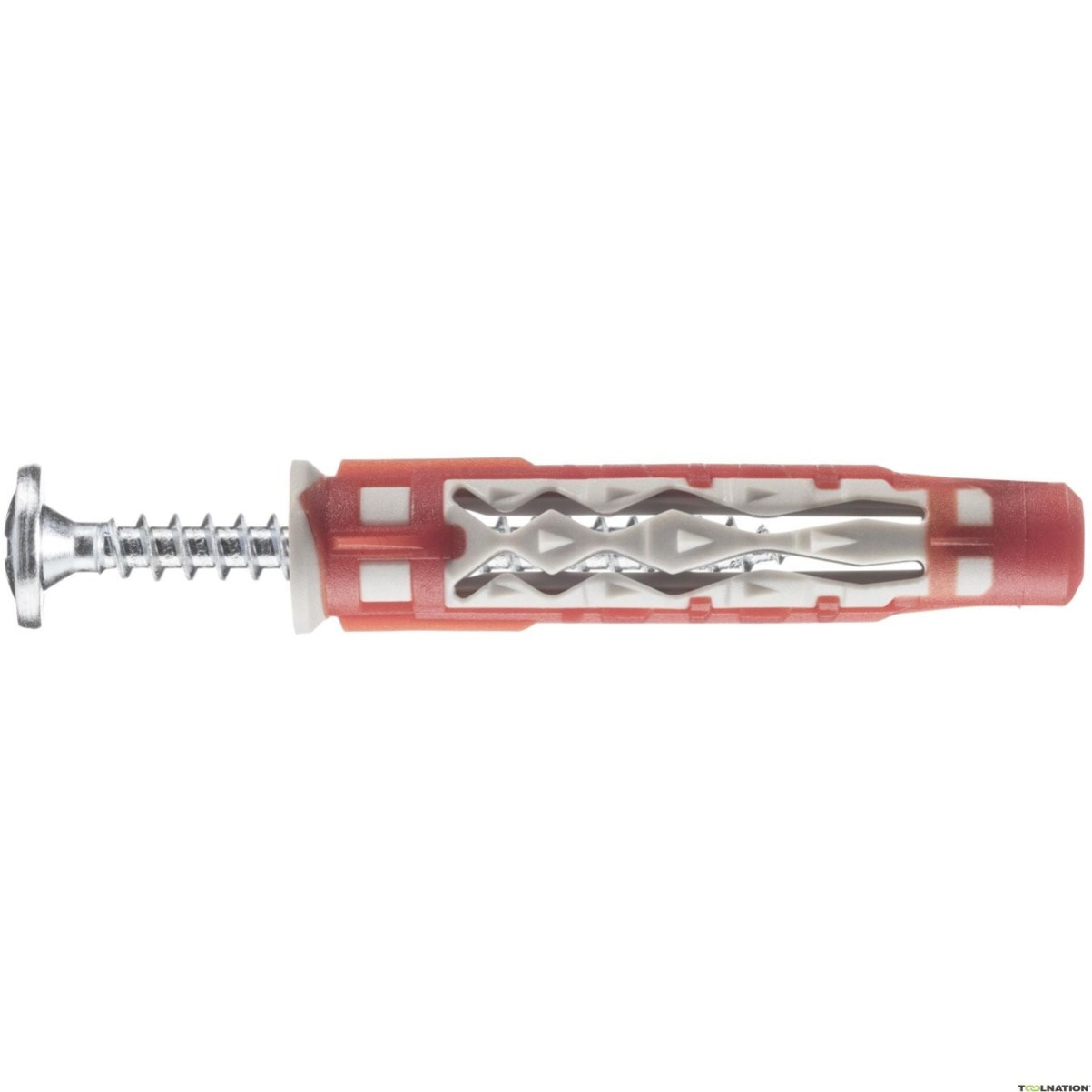 Cheville bi-matière universelle Colortech - 5 x 30 mm - Avec vis tête plate - Seau de 300 pièces - SPIT - 565187