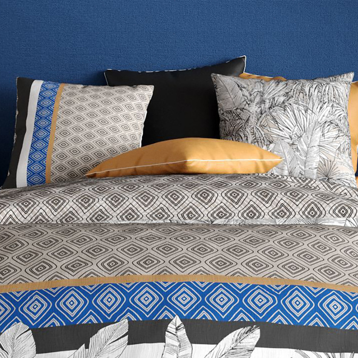 Parure Housse De Couette 3pcs 100% coton 57fils Toki