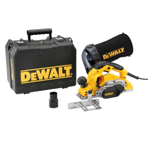 Rabot filaire dans mallette - 1050 W - 4 mm - Largeur 82 mm - DEWALT - D26500K-QS