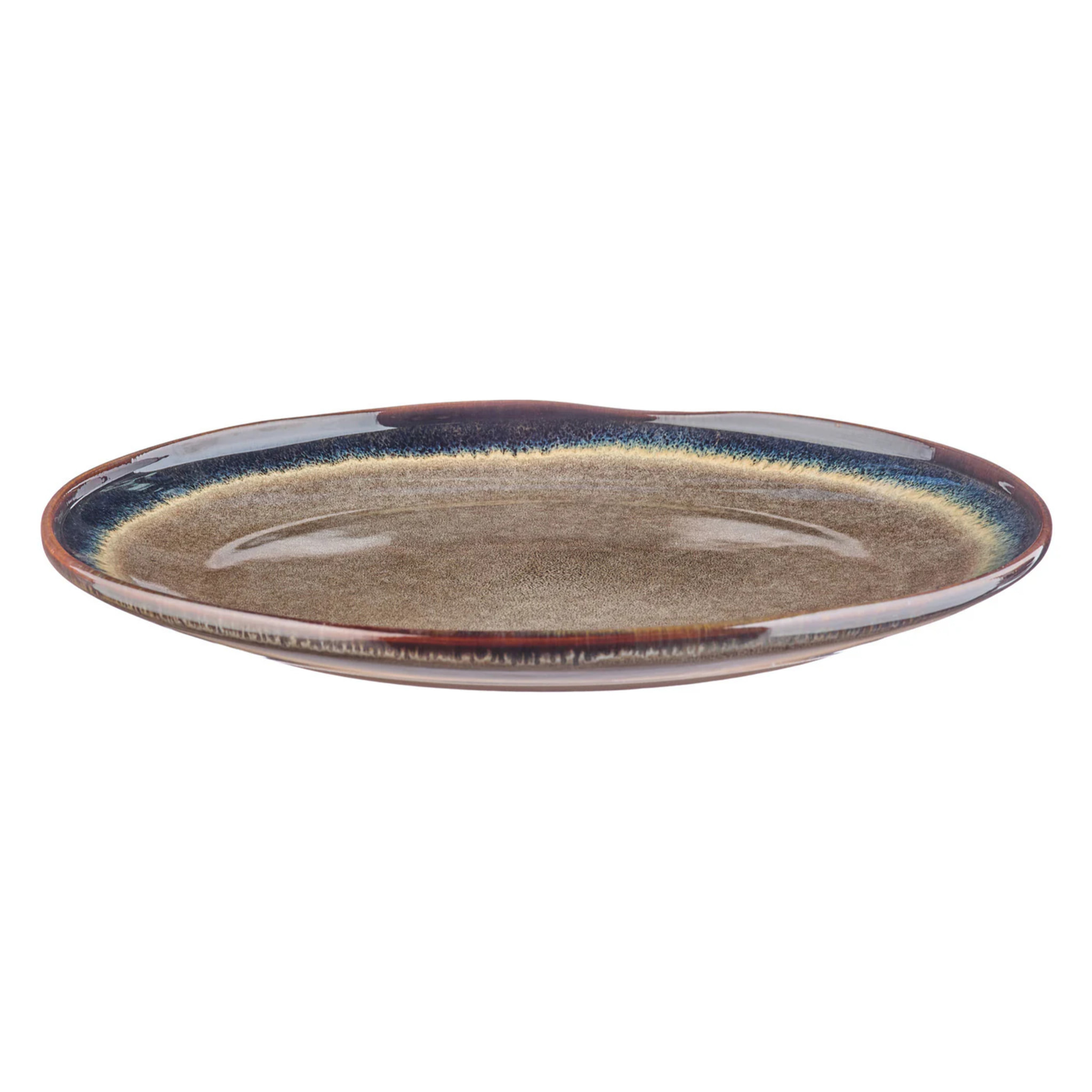 Plateau de service GENESIS Ø33cm - Basalte