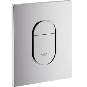 Pack WC Bâti autoportant Rapid SL + WC sans bride SAT + Abattant softclose + Plaque chrome