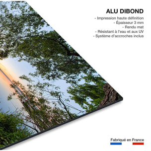 Tableau bord de lac Tableau alu Dibond