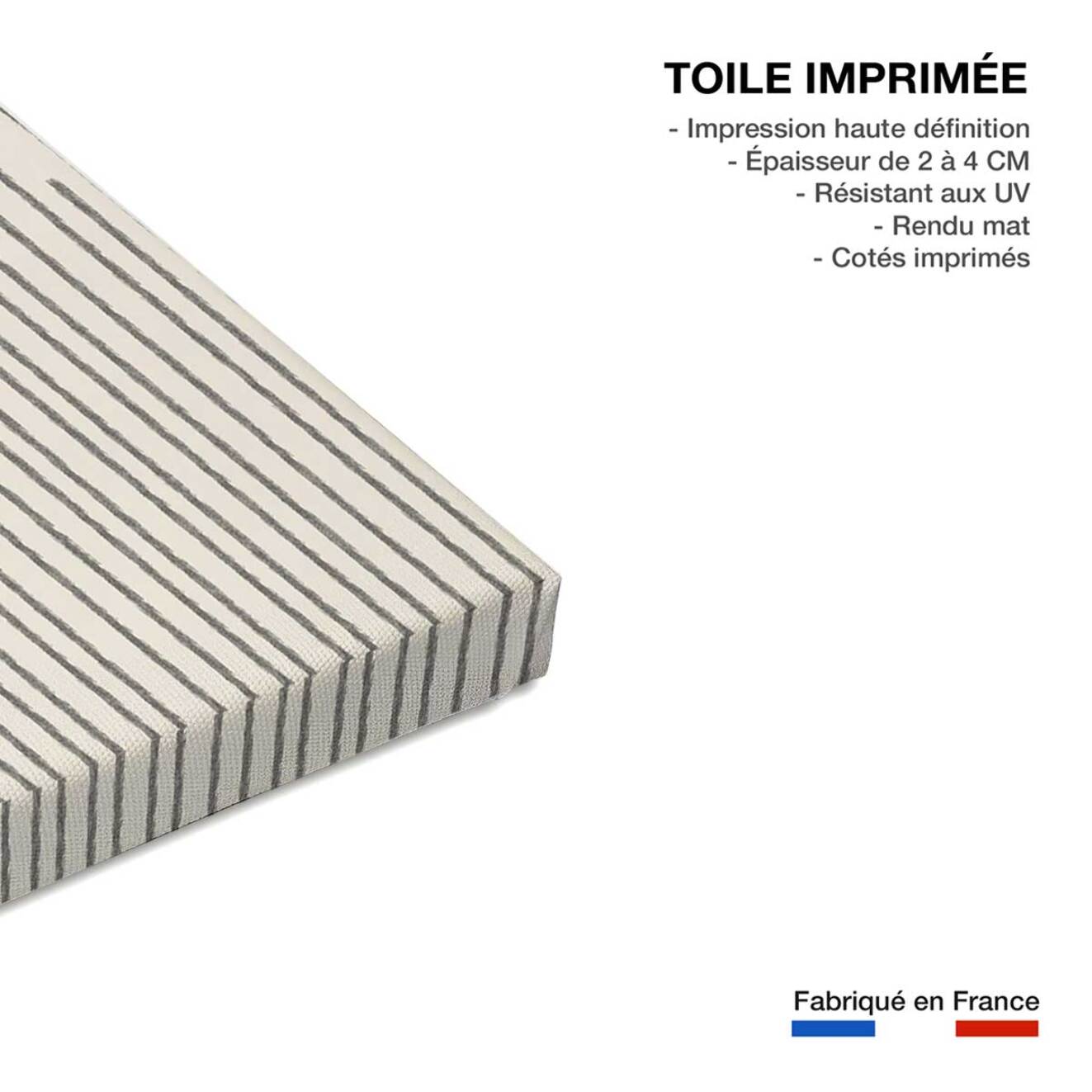 Tableau geometrique composition no 4  Toile imprimée