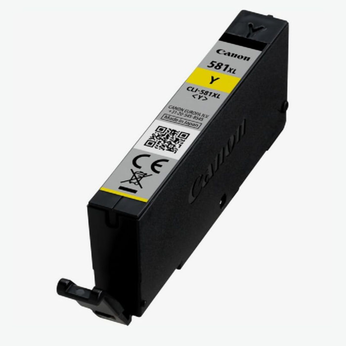 Cartouche d'encre CANON Originale CLI-581 XL Jaune (Yellow) Haute Capacité - 2054C001