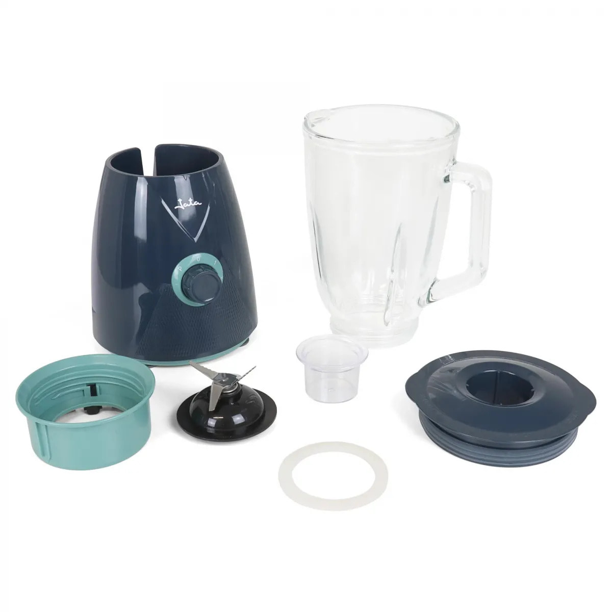 Batidora de vaso JATA JEBT1265 de 1300 W. 4 cuchillas. 2 velocidades + pulse. Pica hielo