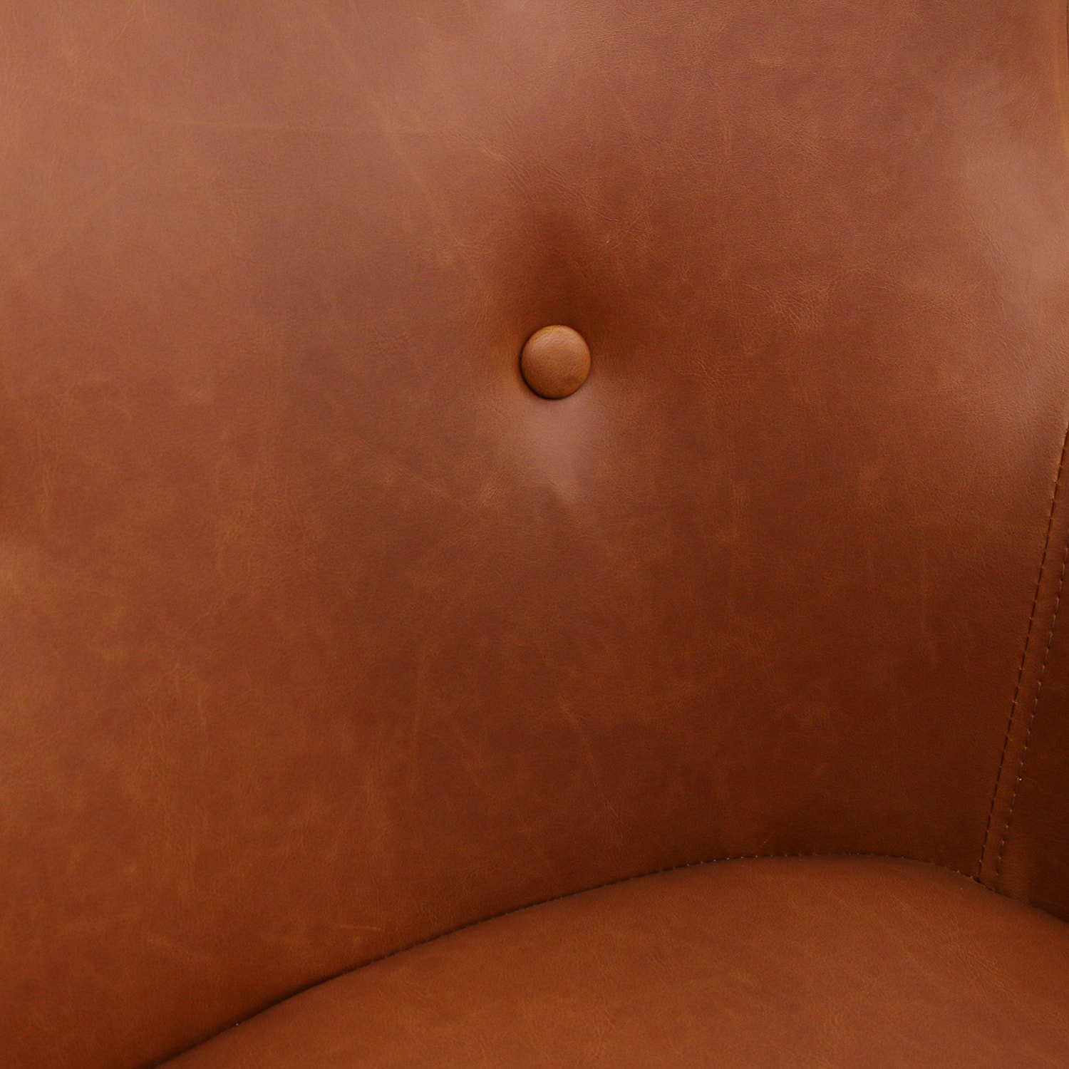 Fauteuil Helsinki Pu Marron