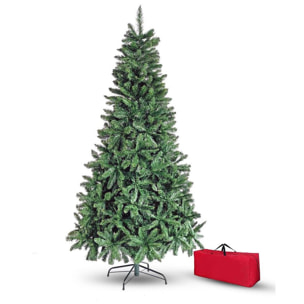 Albero di Natale 210cm apribile con borsa