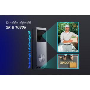 Sonnette vidéo EZVIZ EP3X Pro+CH1 Kit