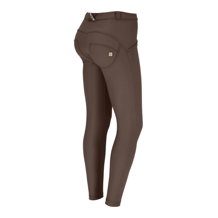 Pantaloni push up WR.UP® 7/8 superskinny similpelle ecologica