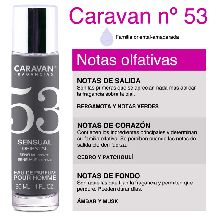 Caravan perfume de hombre nº53 - 30ml.
