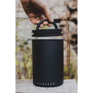 Boite à café AIRSCAPE métal 500gr Noir mat