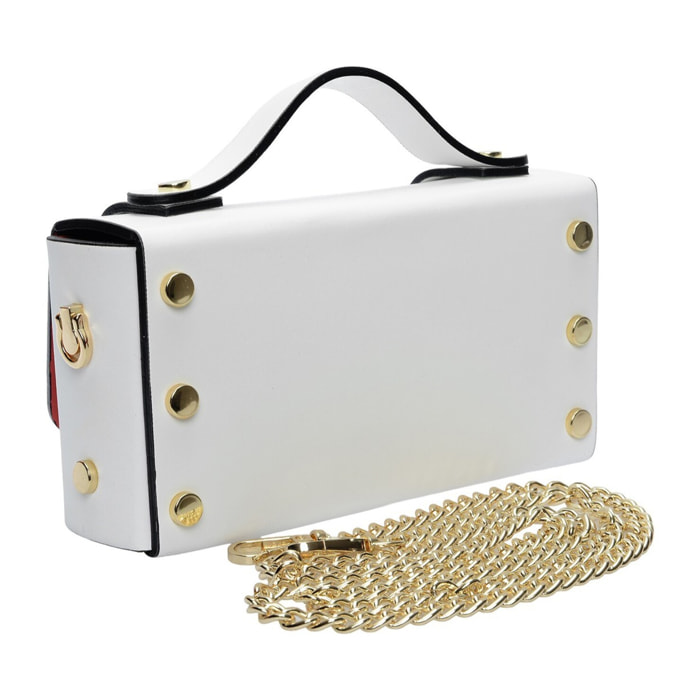 Borsa a mano Anna Luchini Bianco