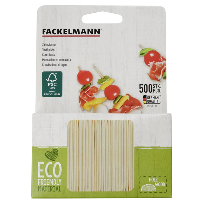 500 cure-dents Fackelmann Nature