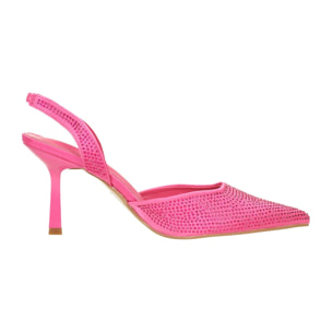 Décolleté sling back Donna Tata Italia Rosa