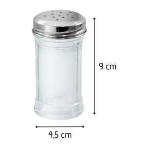 Saupoudreuse de cuisine en verre 9 cm Fackelmann Basic