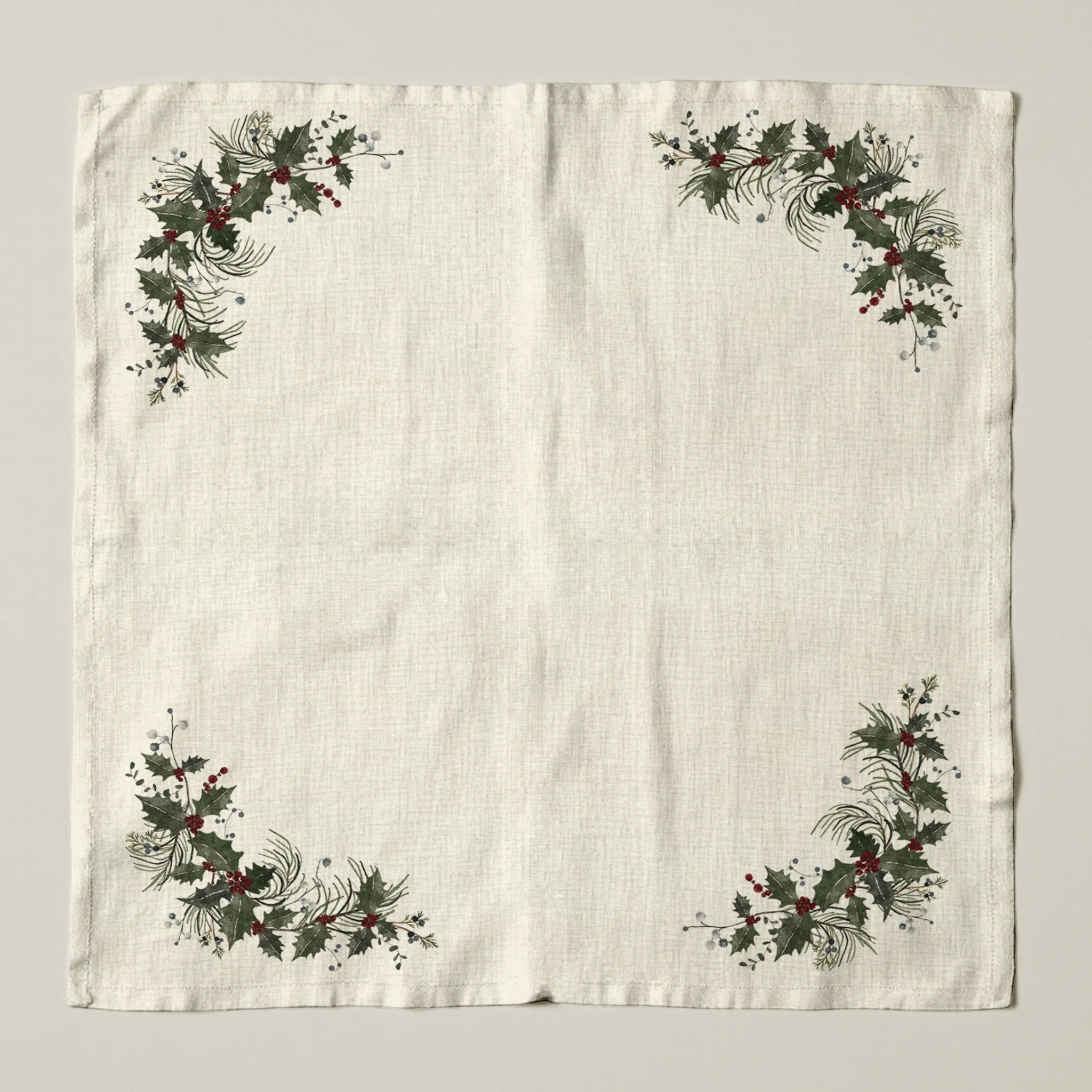Lot de 2 serviettes Mistletoe 1225