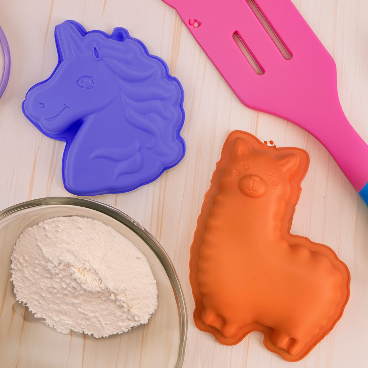Moule à gâteau en silicone forme Dinosaure, Happy Cake