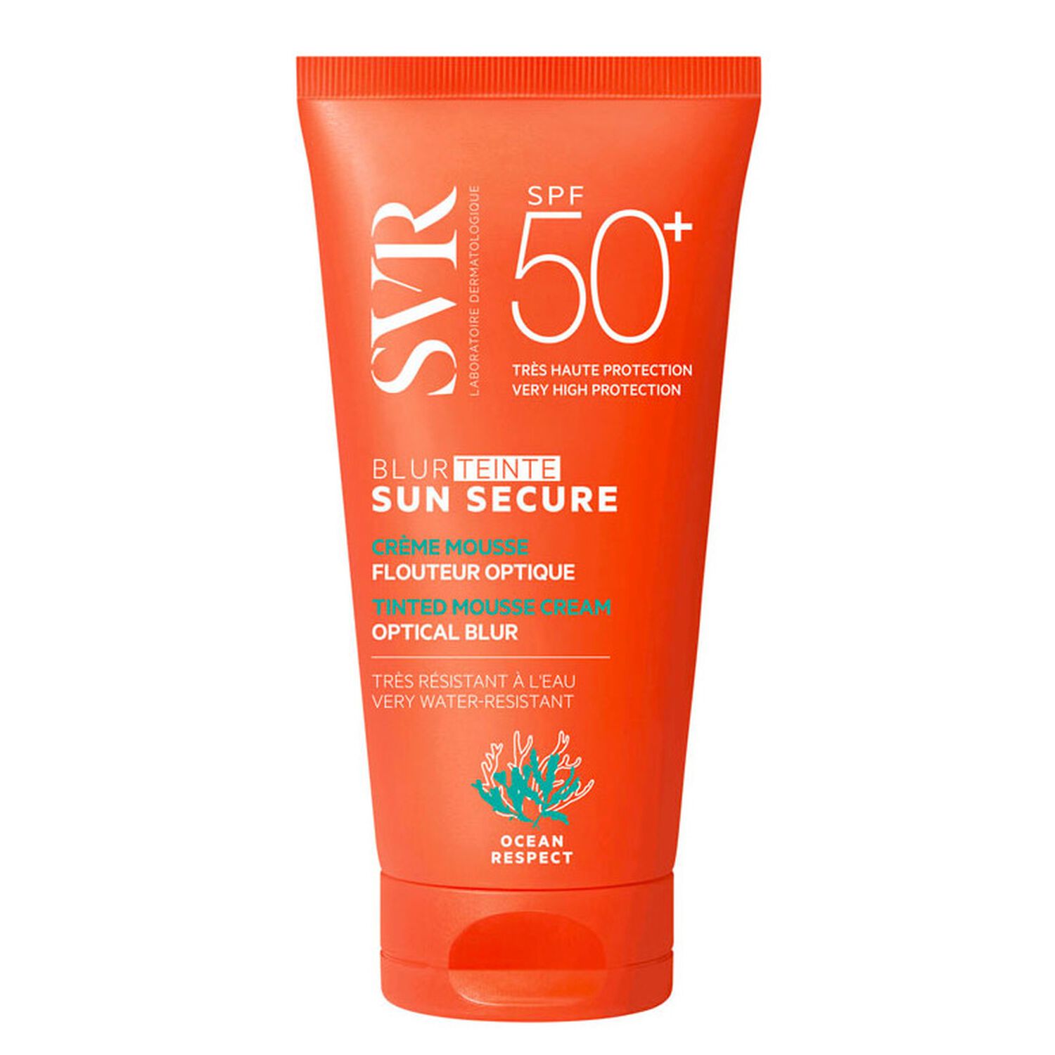 Sun Secure Blur Teinté SPF50+ - Crème Mousse Très Haute Protection Solaire 50 ml