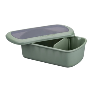 Lunchbox Verte à compartiment réglable sans BPA Fackelmann Storage