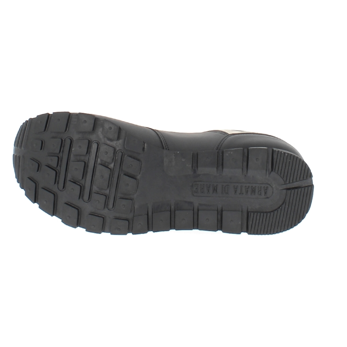 Armata di Mare Scarpe Uomo Sneakers Vintage Running con Soletta Rimovibile in Memory Foam AMU W23N413 Black