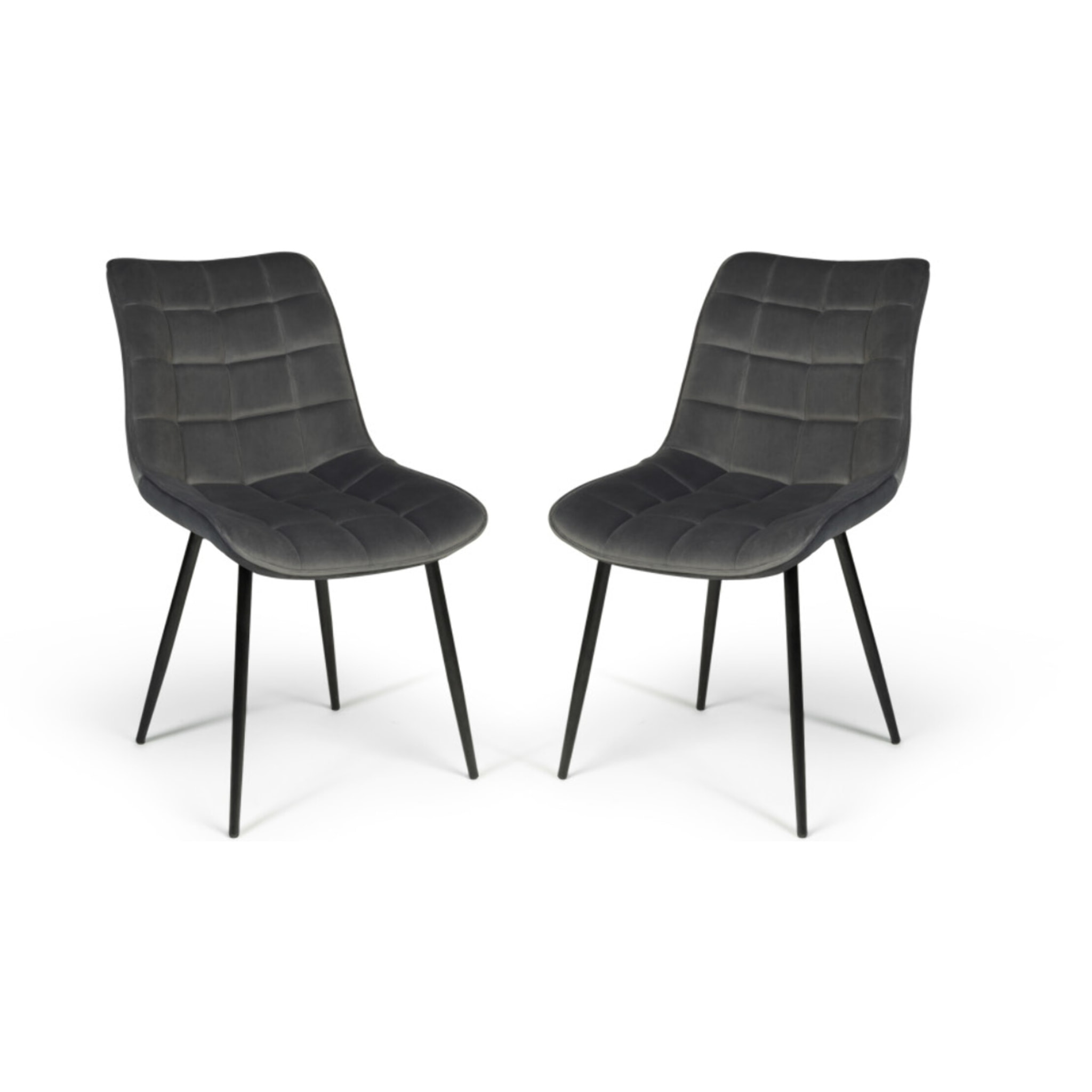 Chaises Melinda - Gris anthracite