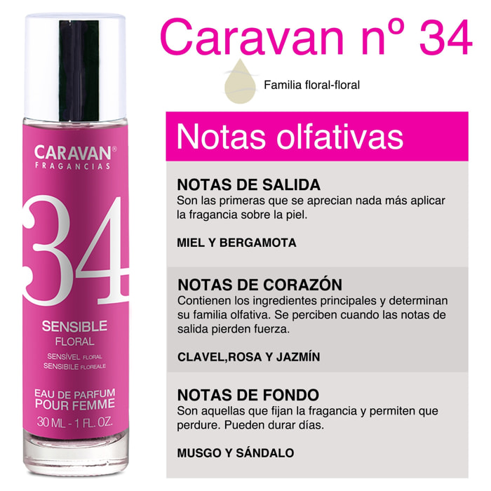 Caravan perfume de mujer nº34 - 30ml.