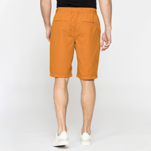 BERMUDA IN RIPSTOP LEGGERO CON ELASTICO E COULISSE