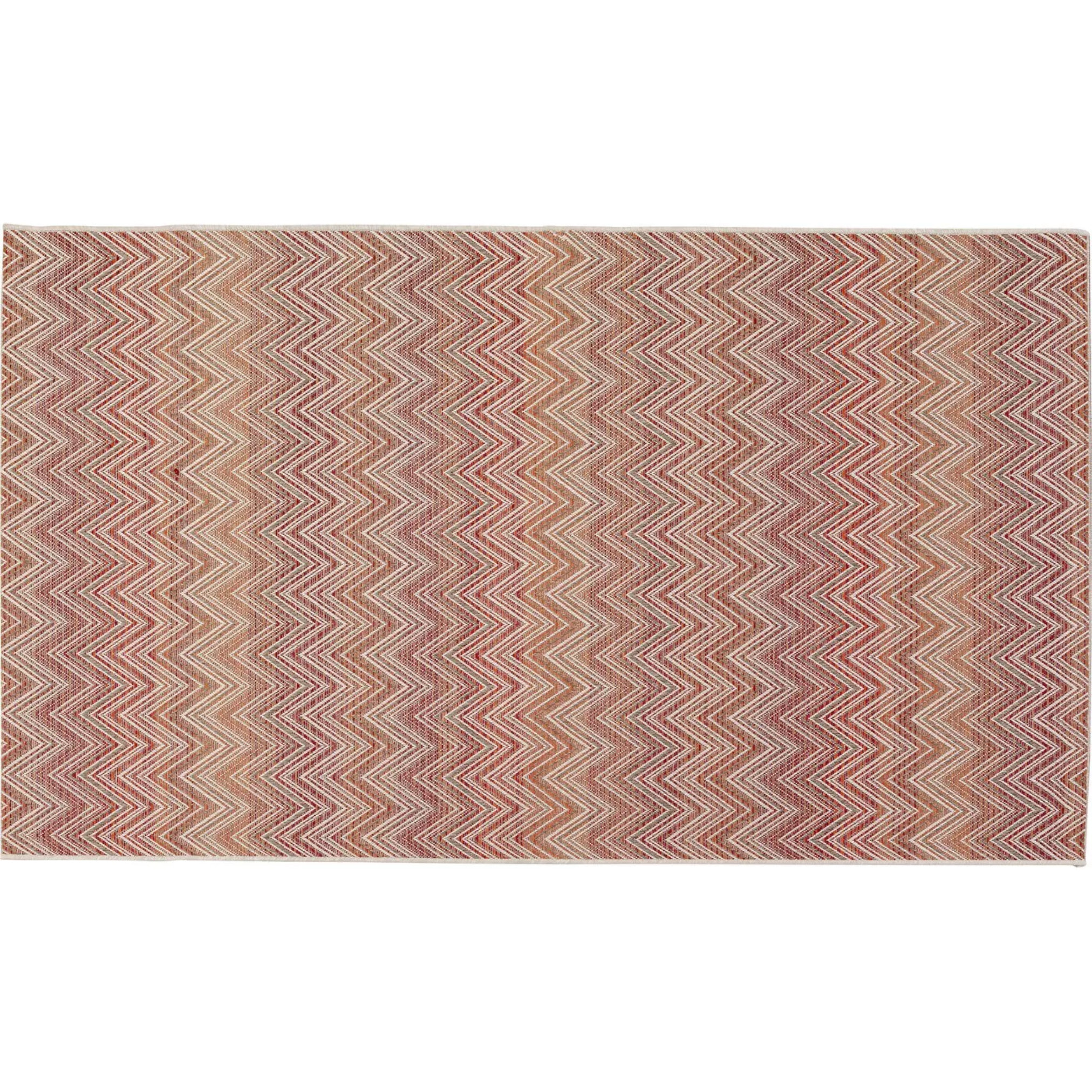 Tapis Zigzag rouge 330x230cm Kare Design