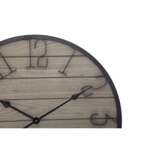 OROLOGIO DA MURO WOOD OFFICINE55 MARRONE