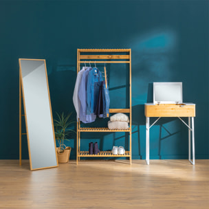 Coiffeuse avec miroir bambou Levia