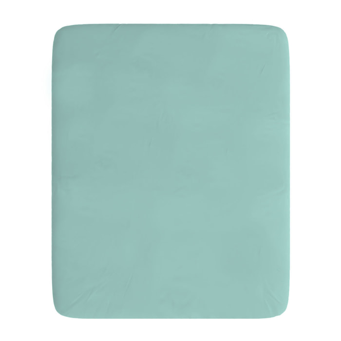 LENZUOLO SOTTO CON ANGOLI MAX COLOR, 100% COTONE MADE IN ITALY - MATRIMONIALE