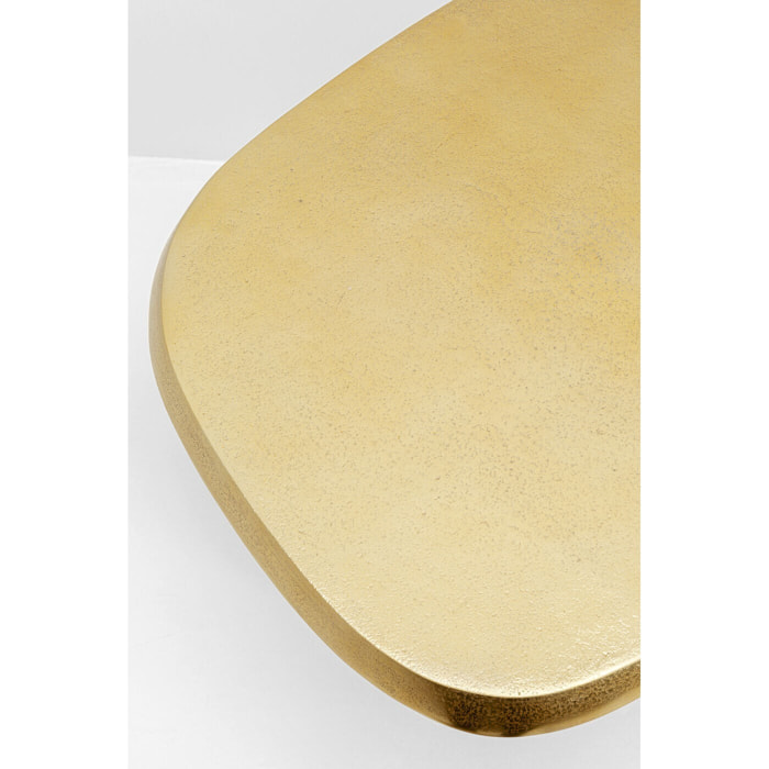 Table d'appoint Bossy 55x43cm dorée Kare Design