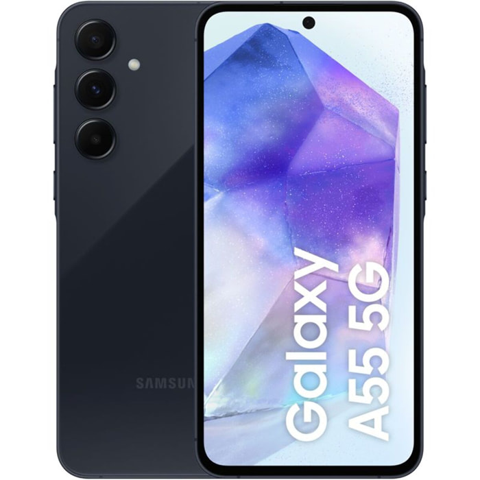 Smartphone SAMSUNG Galaxy A55 Bleu nuit 128Go 5G