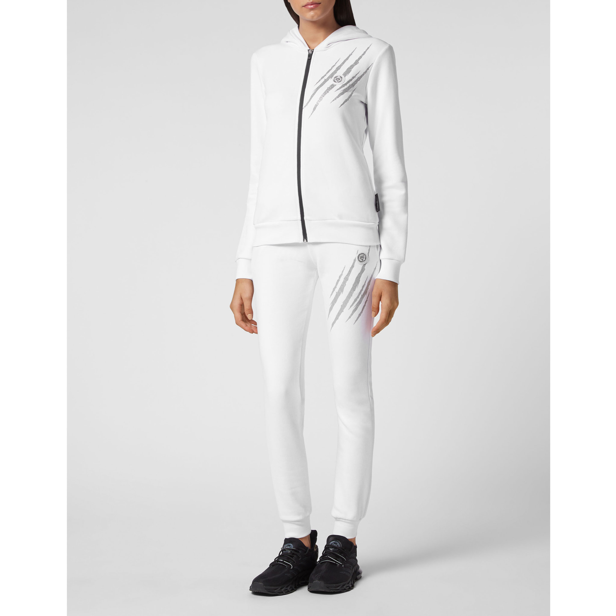 PLEIN SPORT Chándal: Sudadera con capucha y pantalón SCRATCH