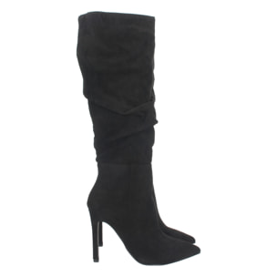 Bota de Tacon Fino con Cremallera